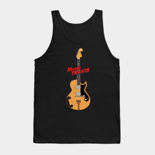 Merle Travis Hollow Body Bigsby Electric Guitar II Tank Top